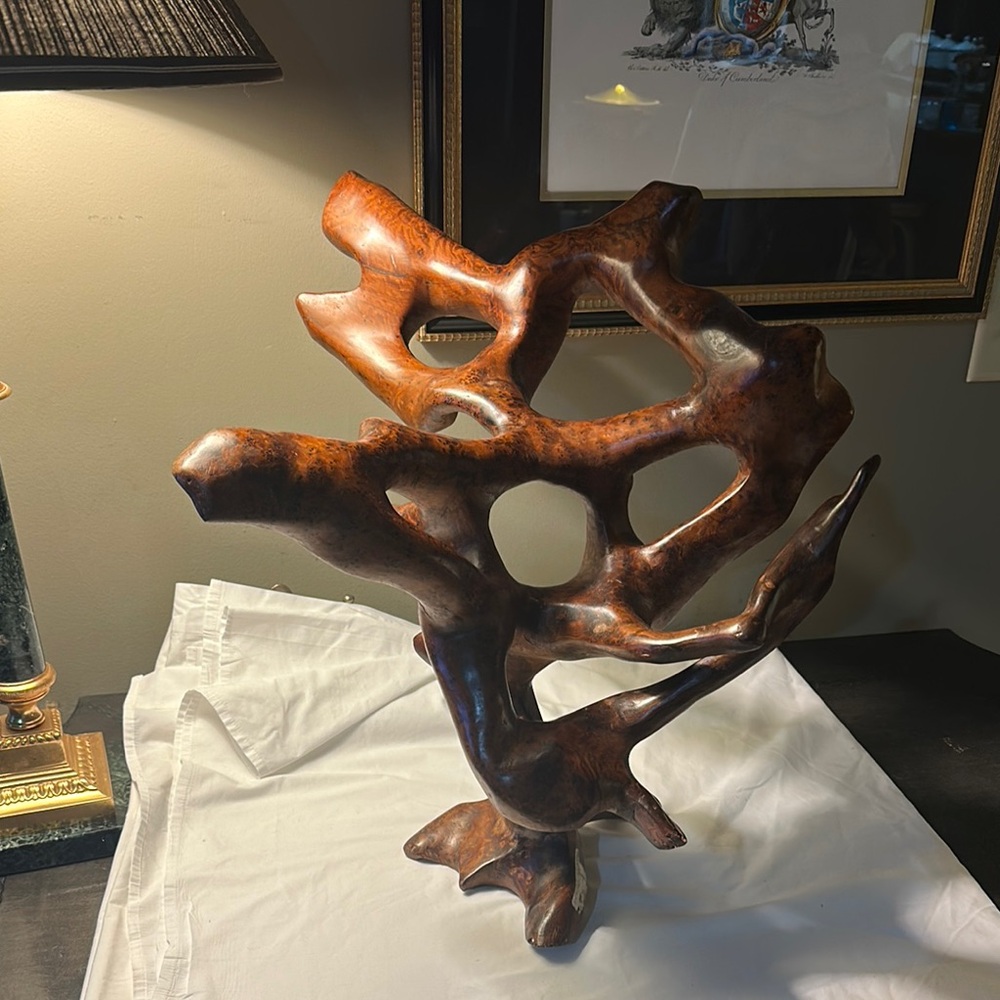 Tuya wooden Sculpture